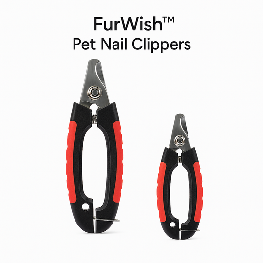 Furwish™ Precision Pet Nail Clippers – Stainless Steel Grooming Tool