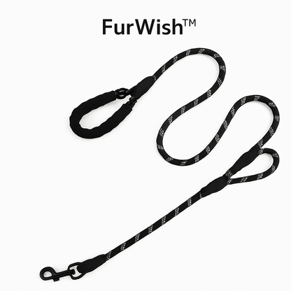 Furwish™ 6ft Heavy-Duty Dog Leash – Dual Handle & Reflective Design