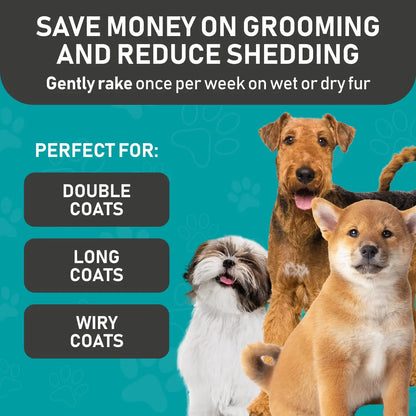 FurWish™ Pet Grooming Gloves – Deshedding & Hair Removal for Dogs & Cats