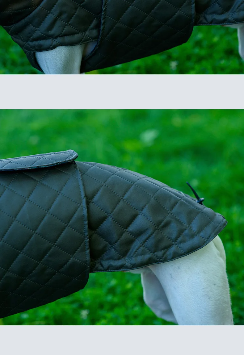 FurWish™ Quilted Dog Jacket – Warm Winter Coat with Turtleneck