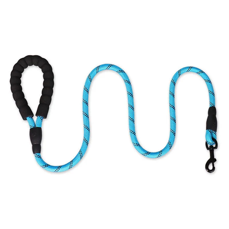 FurWish™ 1.5m Reflective Dog Leash – Padded Handle for All Sizes