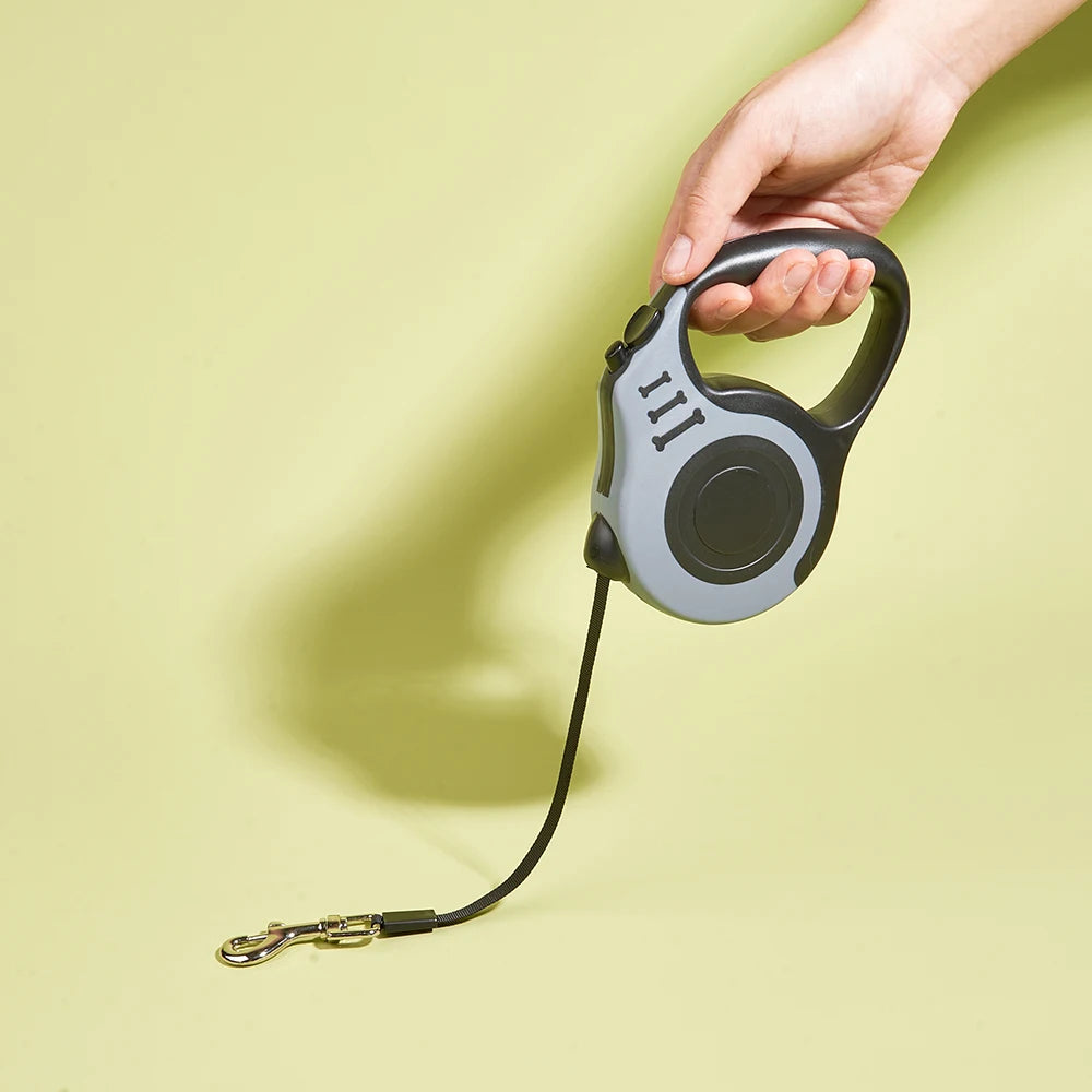 FurWish™ Retractable Dog Leash – 3m / 5m Durable Nylon Lead