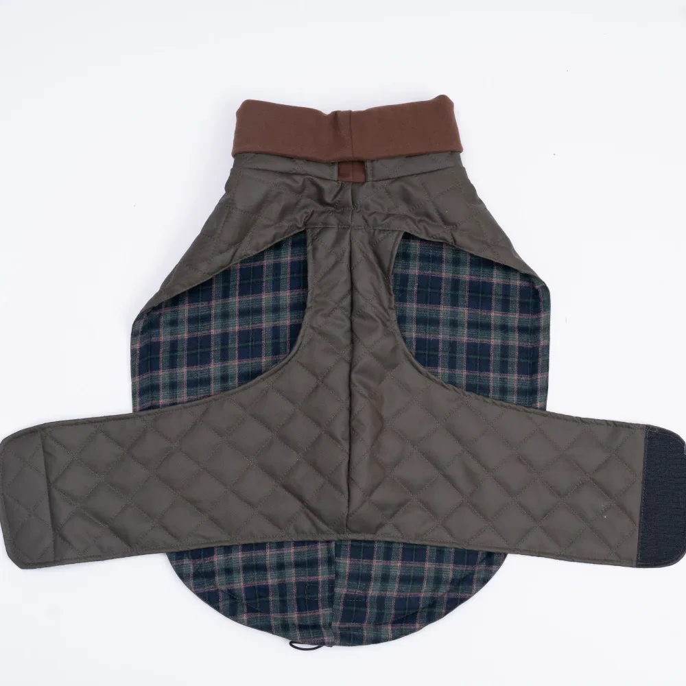 FurWish™ Quilted Dog Jacket – Warm Winter Coat with Turtleneck