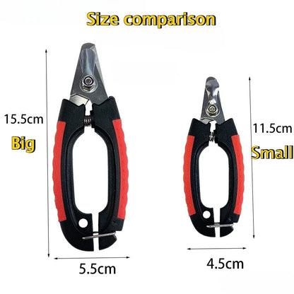 Furwish™ Precision Pet Nail Clippers – Stainless Steel Grooming Tool