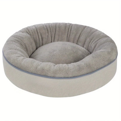 Round Dreamer Mattress Edition Dog Bed, Small, 22"x22", for smaller dogs and cats, Up to 35 lbs