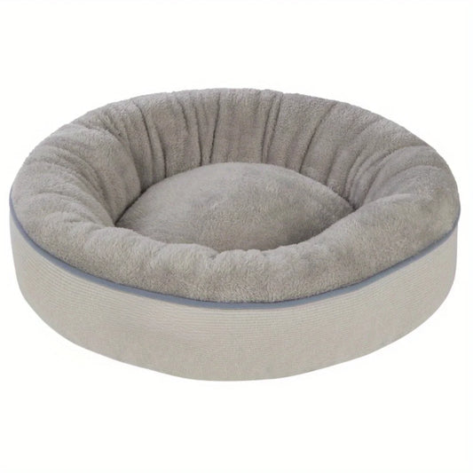 Round Dreamer Mattress Edition Dog Bed, Small, 22"x22", for smaller dogs and cats, Up to 35 lbs