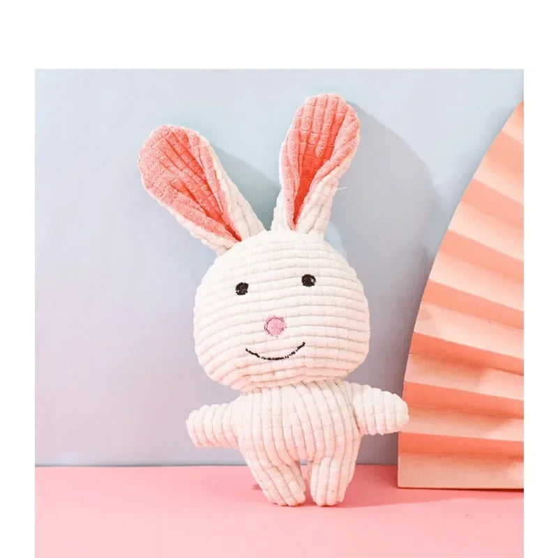 FurWish™ Cute Animal Plush Dog Toy – Bite-Resistant & Squeaky