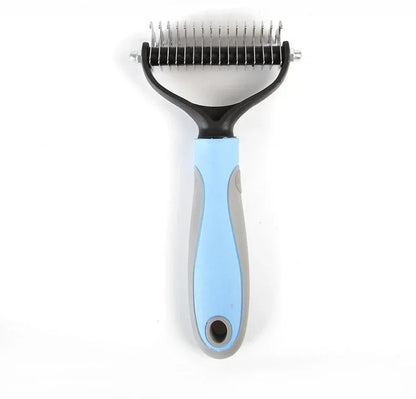 FurWish™ Double-Sided Knot Cutter & Grooming Comb – Pet Hair Removal Tool