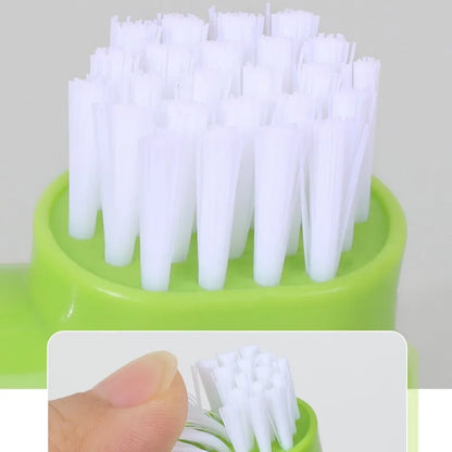 Furwish™ 3-Piece Pet Toothbrush Set – Finger & Dual-Head Brushes