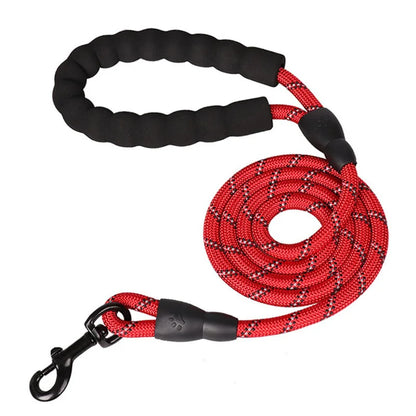 FurWish™ 1.5m Reflective Dog Leash – Padded Handle for All Sizes