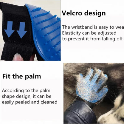FurWish™ Pet Grooming Gloves – Deshedding & Hair Removal for Dogs & Cats