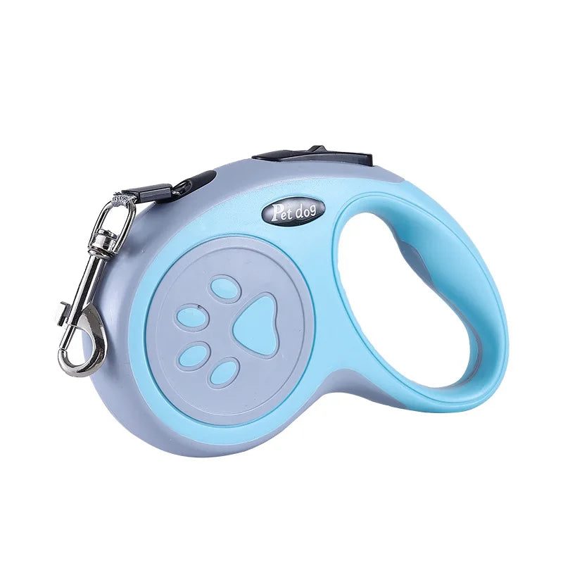 FurWish™ Retractable Nylon Dog Leash (3m / 5m) Durable, Tangle-Free & Perfect for Small Dogs