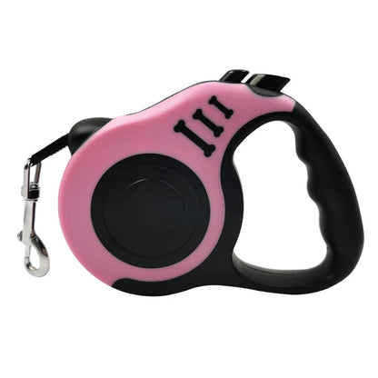 FurWish™ Retractable Dog Leash – 3m / 5m Durable Nylon Lead