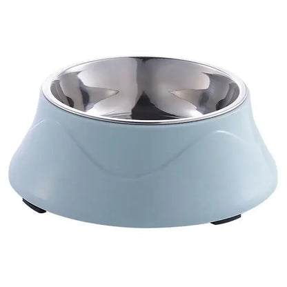 FurWish™ Non-Slip Stainless Steel Dog Bowl – Color Coated Feeding Dish for Dogs & Cats