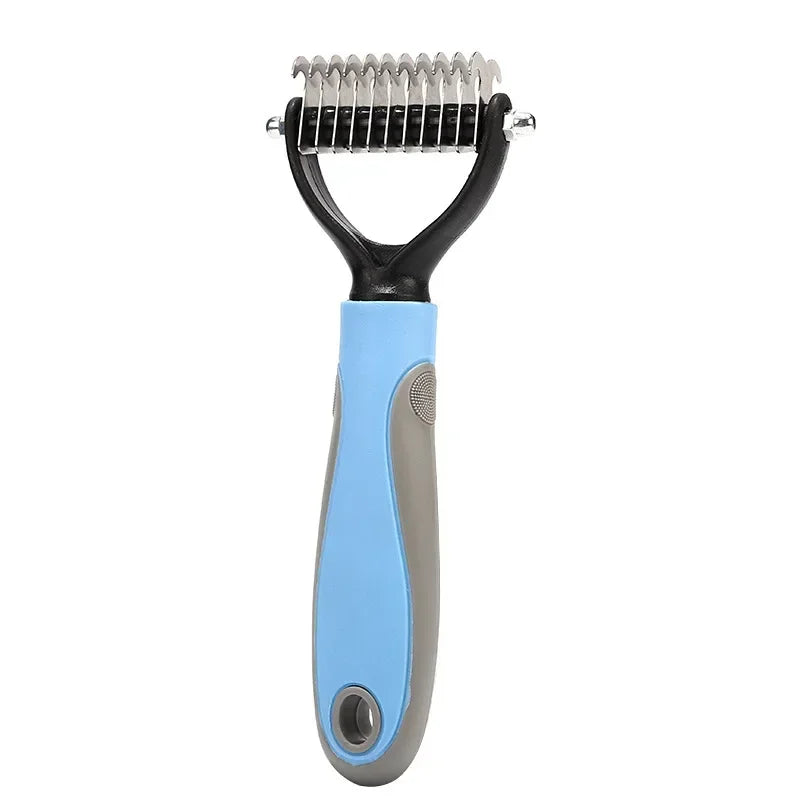 FurWish™ Double-Sided Knot Cutter & Grooming Comb – Pet Hair Removal Tool