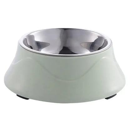 FurWish™ Non-Slip Stainless Steel Dog Bowl – Color Coated Feeding Dish for Dogs & Cats