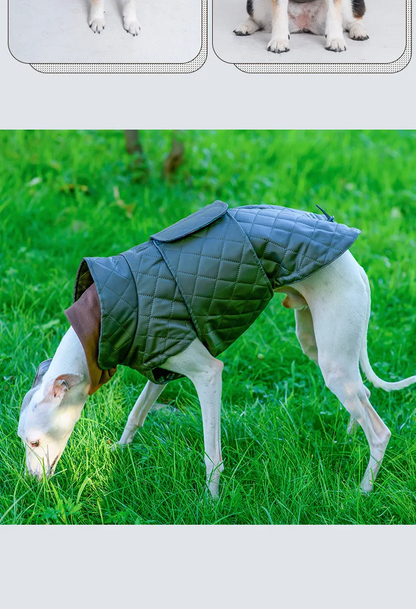 FurWish™ Quilted Dog Jacket – Warm Winter Coat with Turtleneck