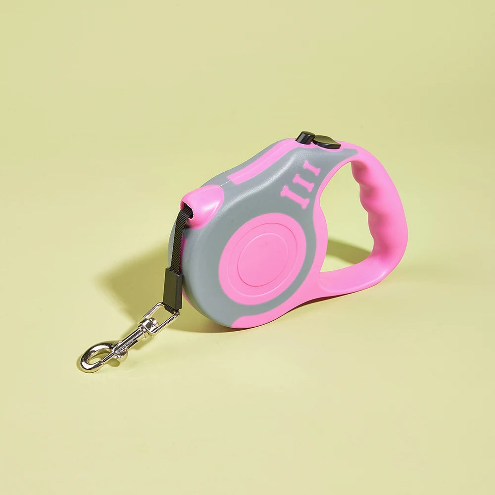 FurWish™ Retractable Dog Leash – 3m / 5m Durable Nylon Lead