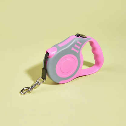 FurWish™ Retractable Dog Leash – 3m / 5m Durable Nylon Lead