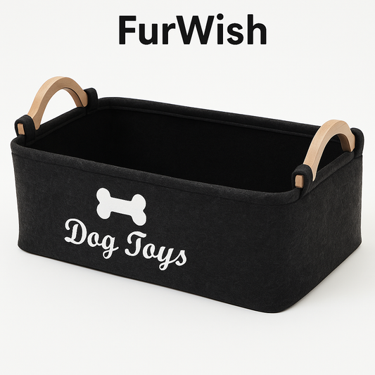 FurWish Pet Toy Tidy Box