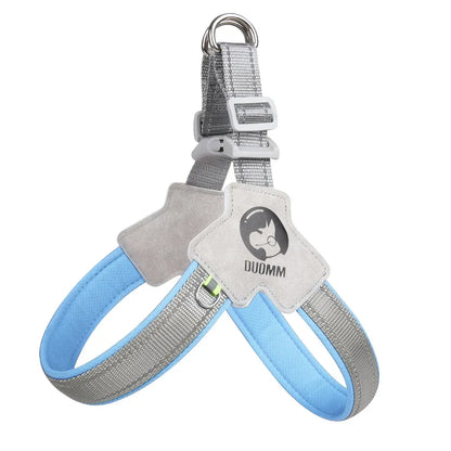 FurWish™ Reflective Y-Shaped Dog Harness – Comfortable Chest Strap with D-Ring