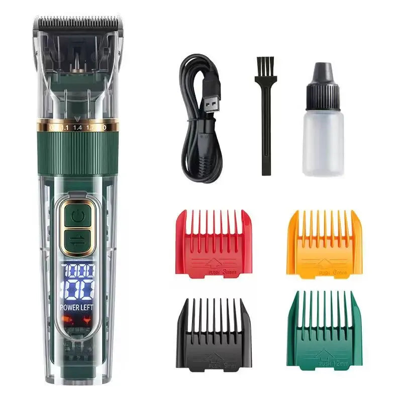FurWish™ Cordless Dog Clippers – IPX7 Waterproof Grooming Trimmer Set